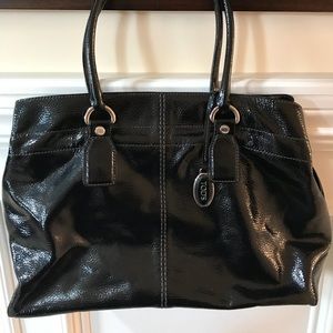Tod’s Black patent Leather bag